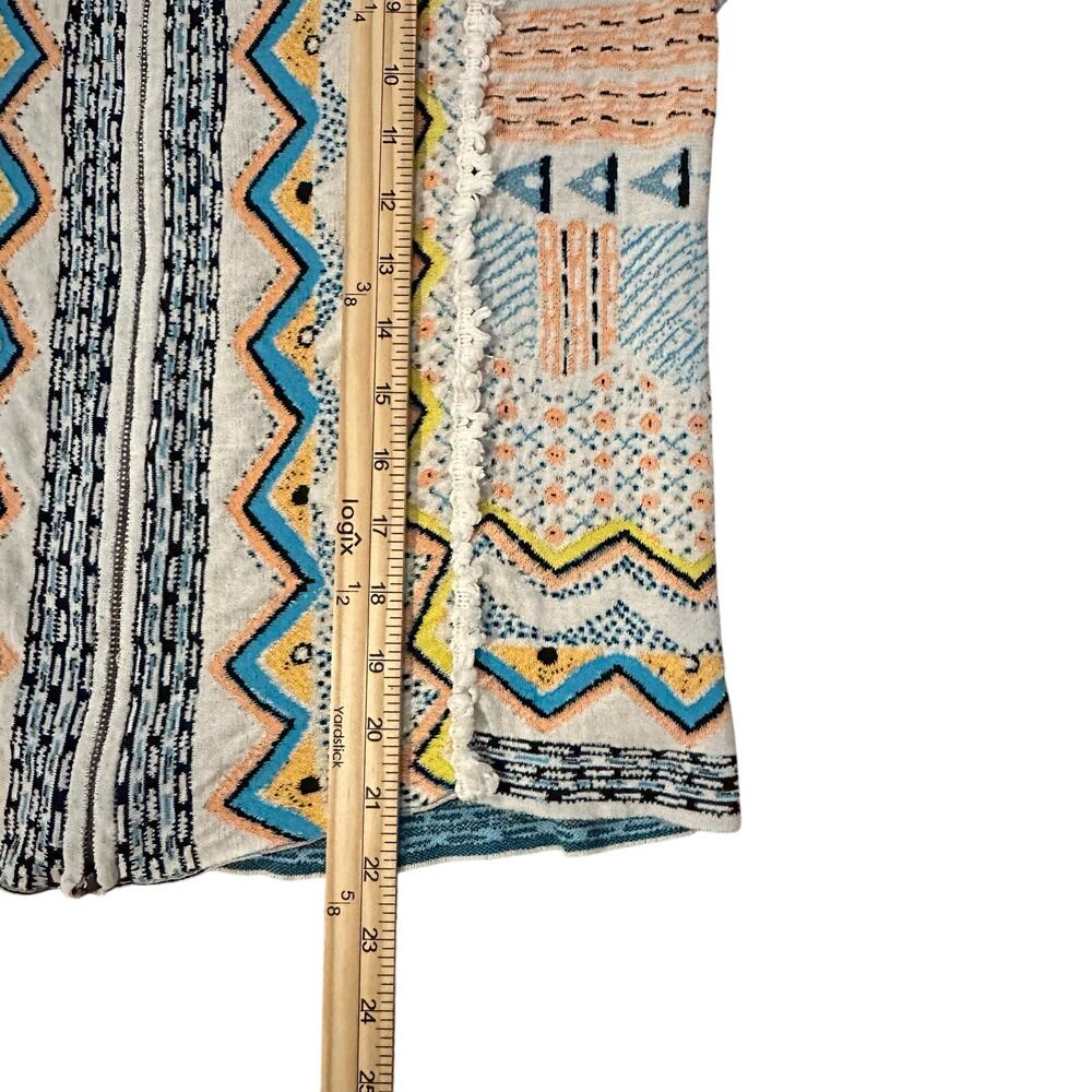 Aldomartins Jacquard Artisan Knit Statement Jacket US 10/EU 44 MadeinBarcelona - Picture 7 of 10